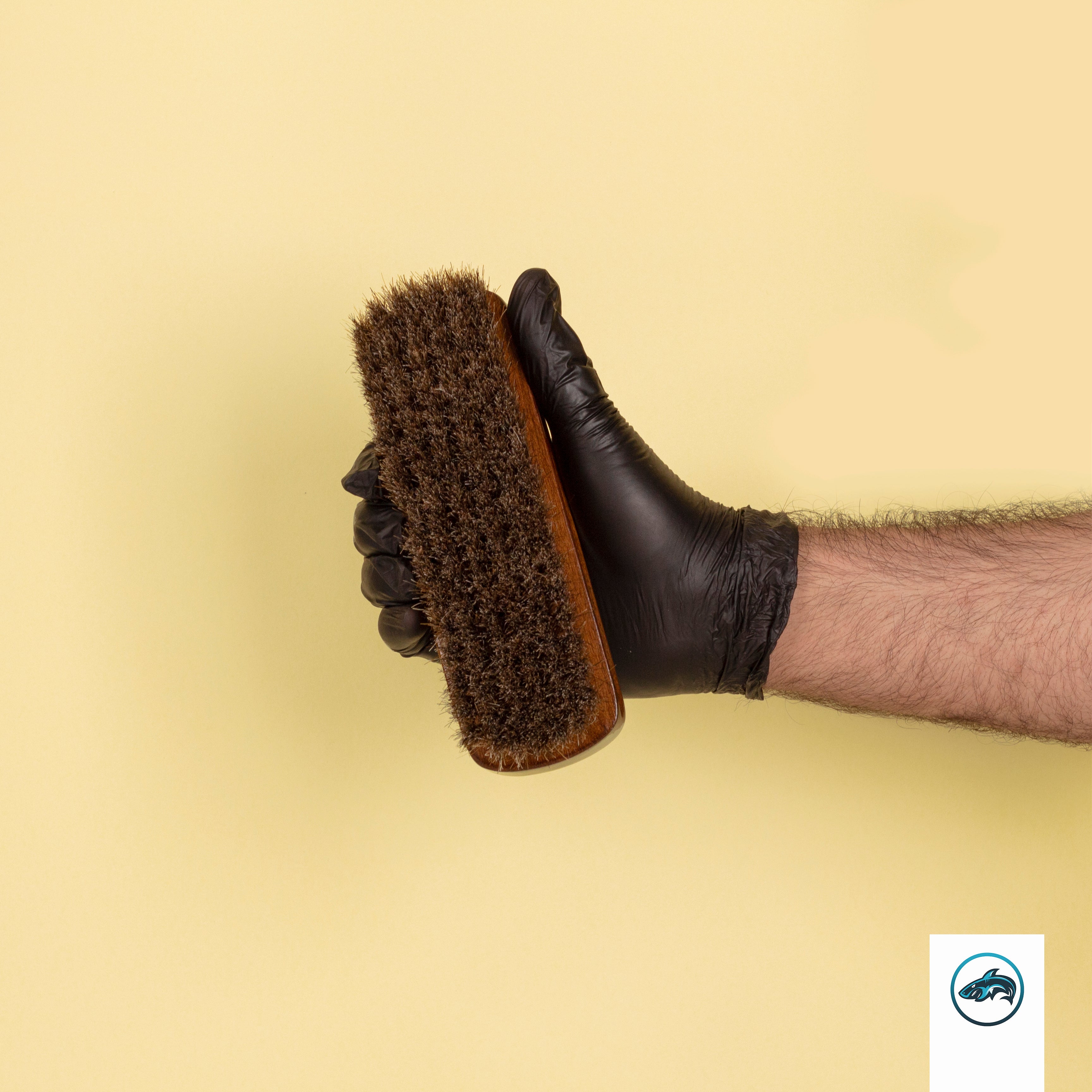 Horse Hair Leather Brush