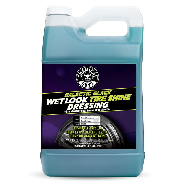Galactic Black Wet Look Tire Shine Dressing - The Car Care Hub