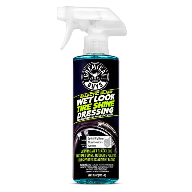 Galactic Black Wet Look Tire Shine Dressing - The Car Care Hub