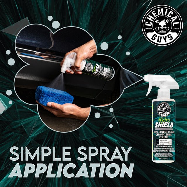 HydroShield Vinyl, Rubber, Plastic Ceramic Shine Coating - The Car Care Hub
