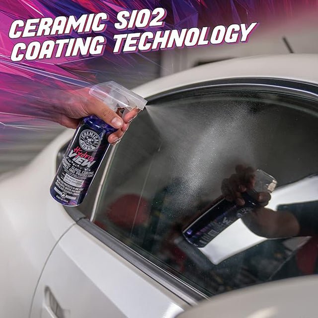HydroView Ceramic Glass Cleaner &amp; Coating - The Car Care Hub