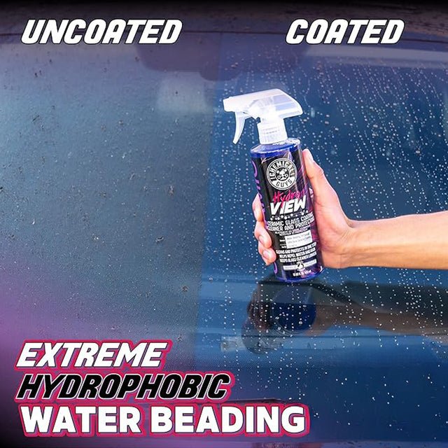 HydroView Ceramic Glass Cleaner &amp; Coating - The Car Care Hub
