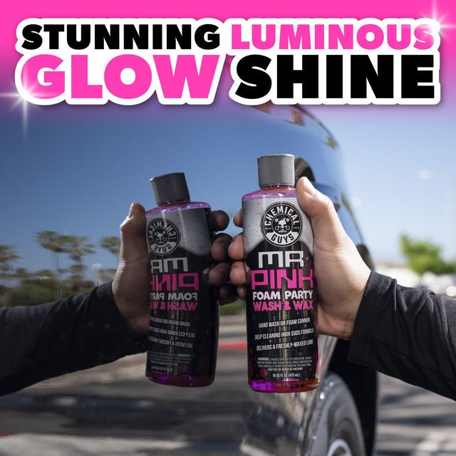 Mr. Pink Foam Party - The Car Care Hub
