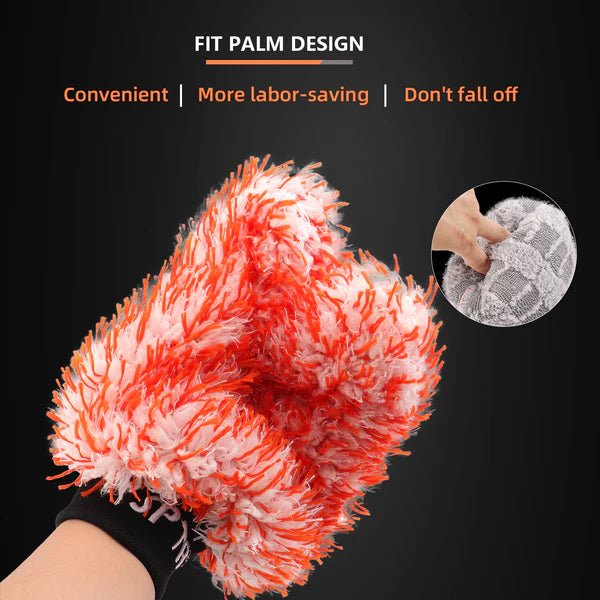 SPTA Microfiber Car Wash Mitt - The Car Care Hub