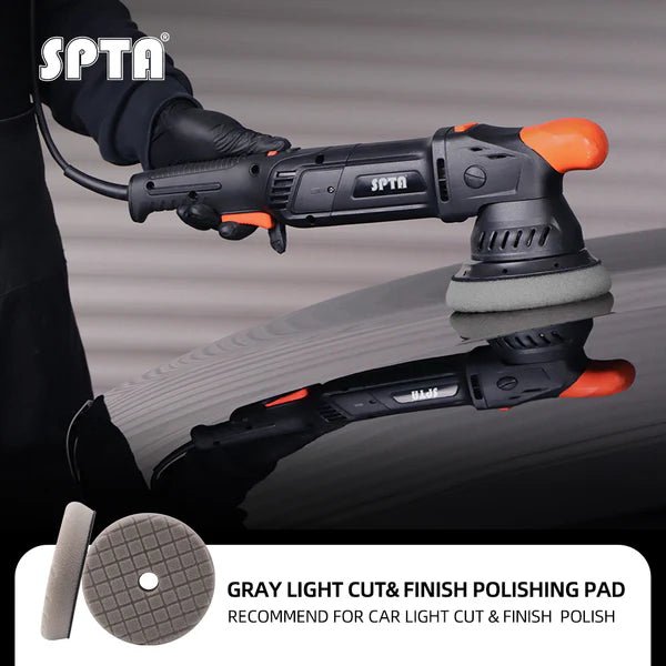 SPTA V2.0 Gray Light Cut &amp; Polish Pad - The Car Care Hub