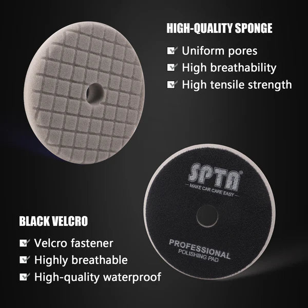 SPTA V2.0 Gray Light Cut &amp; Polish Pad - The Car Care Hub