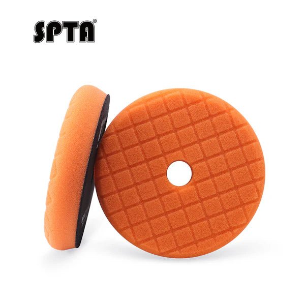 SPTA V2.0 Orange Heavy Cut Polishing Pad - The Car Care Hub