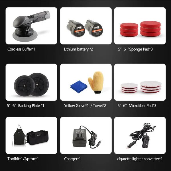 SPTA - Waxing Machine Cordless - The Car Care Hub