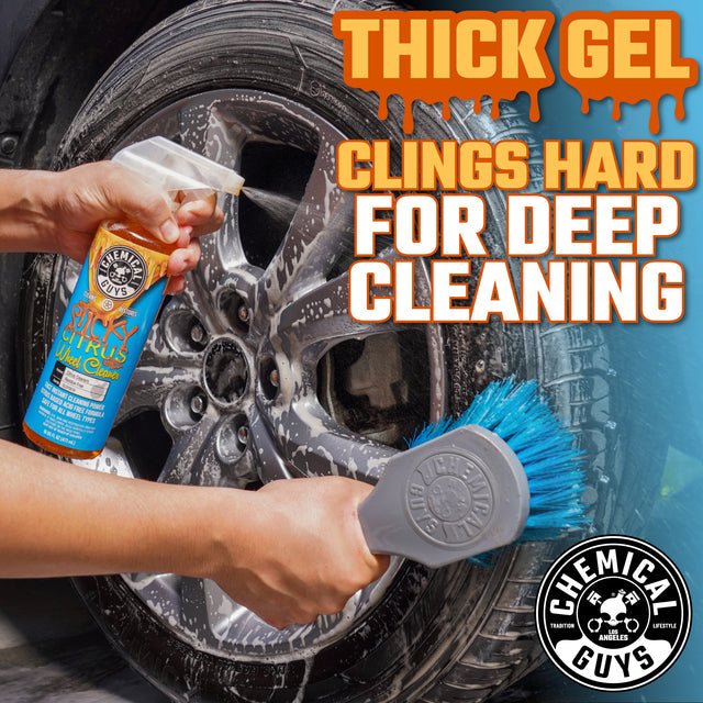 Sticky Citrus Wheel Cleaner Gel - The Car Care Hub