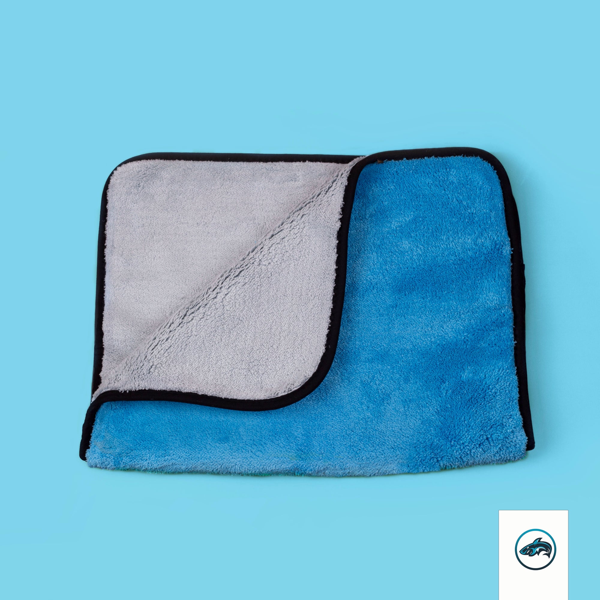 Two Faced Microfiber Towel – Dual - Sided Car Drying Towel with Plush Buffing Side - The Car Care Hub